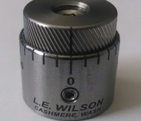 Stainless Micro Adjustable Bullet Seater Cap