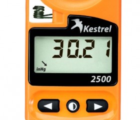 Kestrel 2500 Hand-held weather meter.