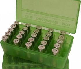 MTM Handgun Ammo Boxes - Case-gard P-50 Series